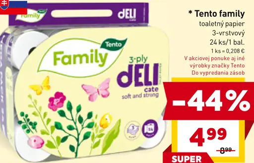 Tento Family toaletný papier