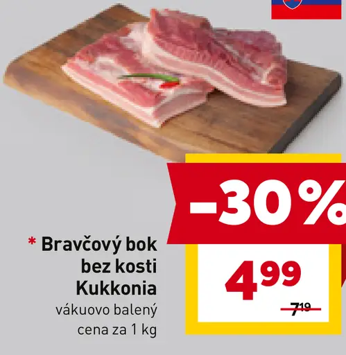 Bravčový bok bez kosti Kukkonia