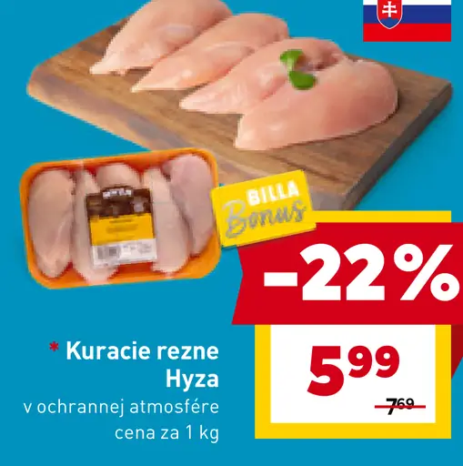 Kuracie rezne Hyza