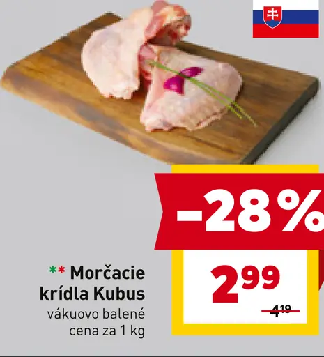 Morčacie krídla Kubus