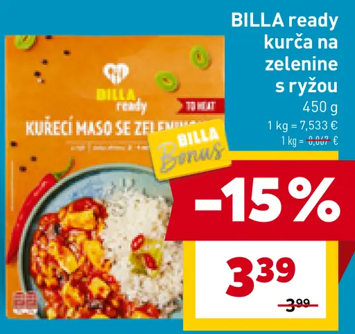 BILLA ready kokosová polievka s kuracím mäsom