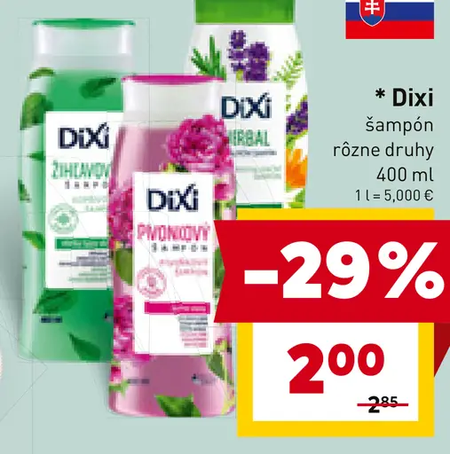 Dixi Žihľavový šampón