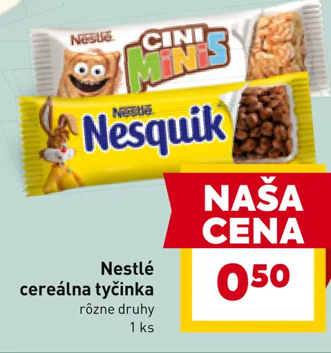 Nestlé cereálna tyčinka