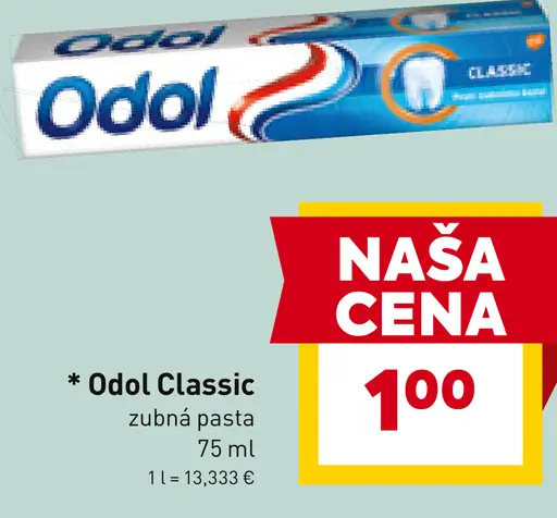 Odol zubná pasta Classic