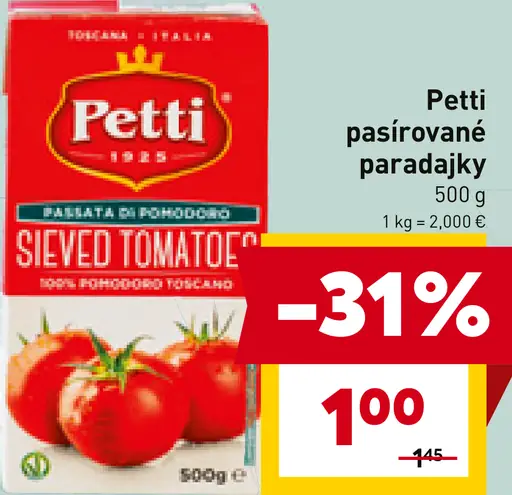 Petti pasírované paradajky
