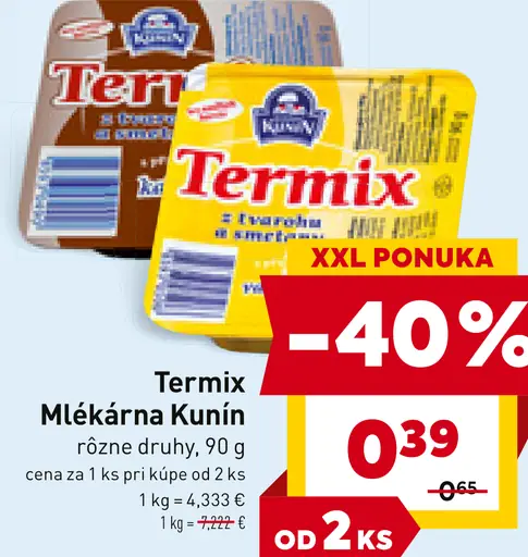 Mlékárna Kunín termix