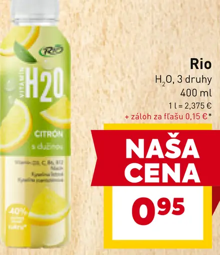 Rio H2O drink