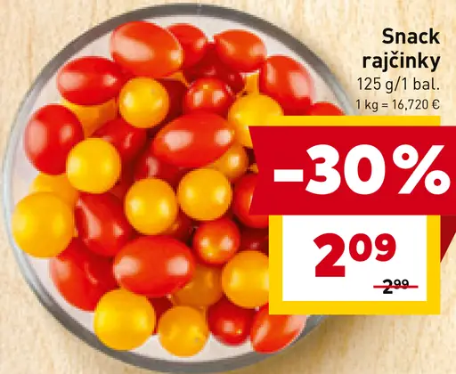 Snack rajčinky