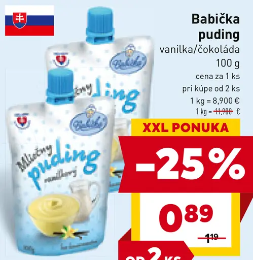 Babička puding