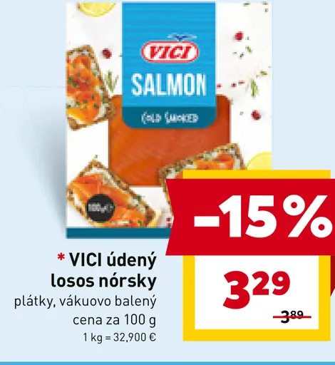 VICI údený losos nórsky