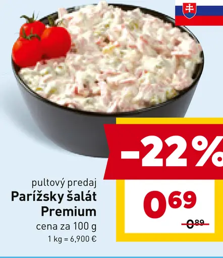 Parížsky šalát Premium