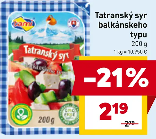 Tatranaký syr balkánskeho typu