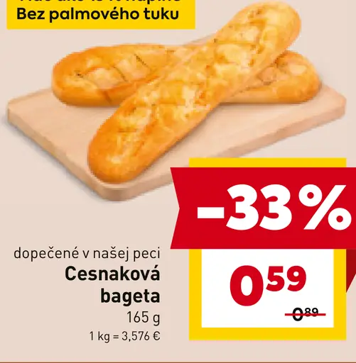 Ďuro Trulo Cesnaková bageta