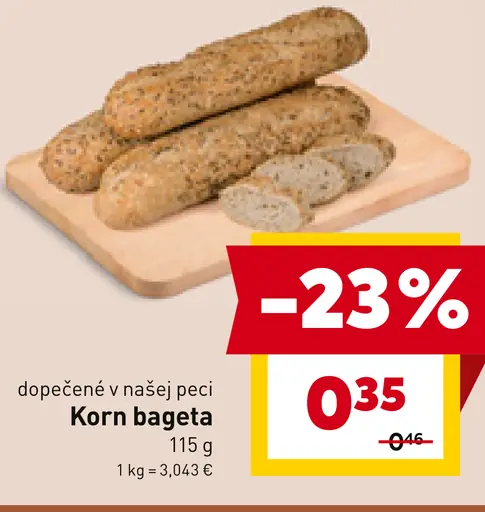 Ďuro Trulo Korn bageta
