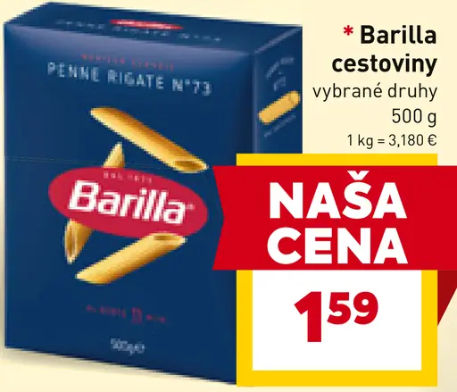 Barilla cestoviny