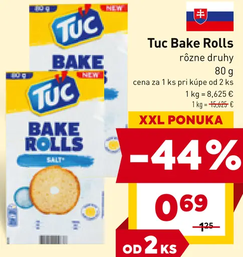 Tuc Bake Rolls