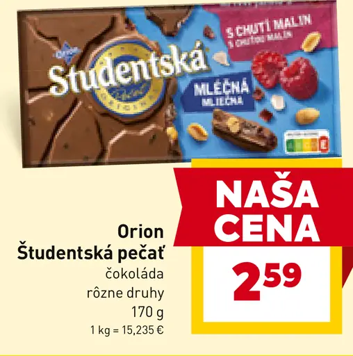 ORION ŠTUDENTSKÁ PEČAŤ