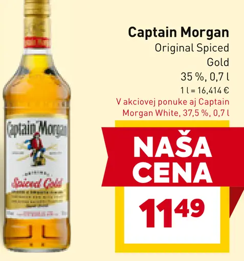 Captain Morgan Original Spiced Gold