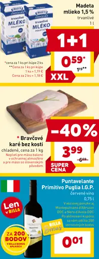 Madeta Trvanlivé mlieko
