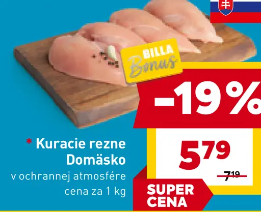 Kuracie rezne Domäsko