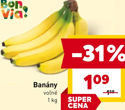 Bon Via banány