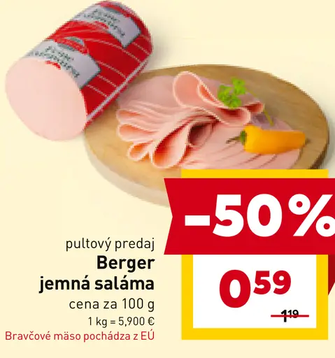 Berger Jemná saláma
