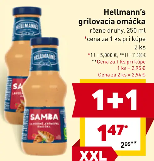 Hellmann's Grilovacia omáčka