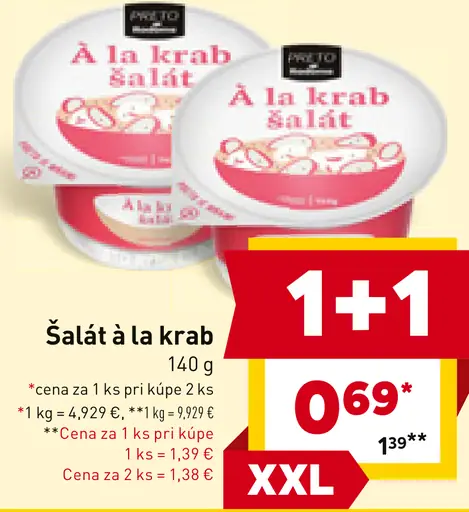 Šalát A la Krab
