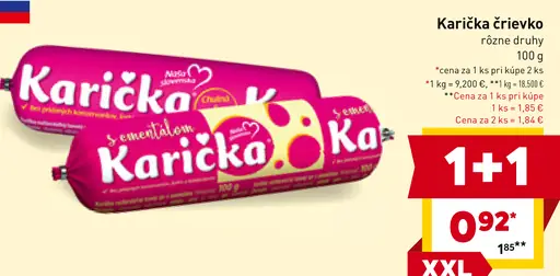 Karička črievko