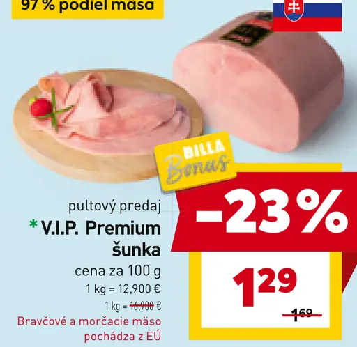 V.I.P. Premium šunka