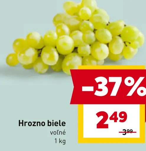 Hrozno biele