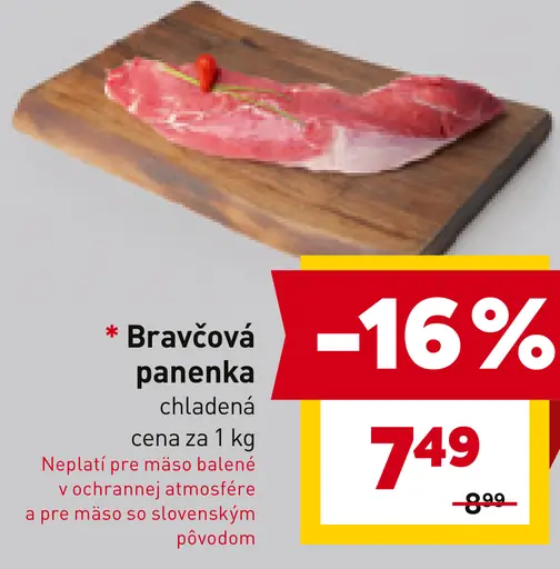 Bravčová panenka chladená