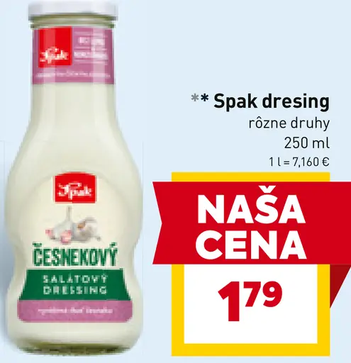 Spak dressing