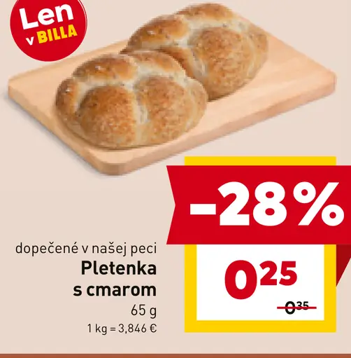 Pletenka s čmarom