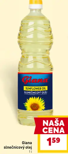 Giana Slnečnicový olej