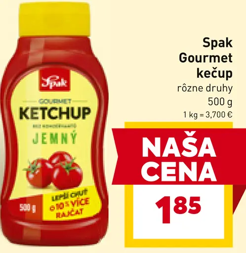 Spak Gourmet Kečup ostrý