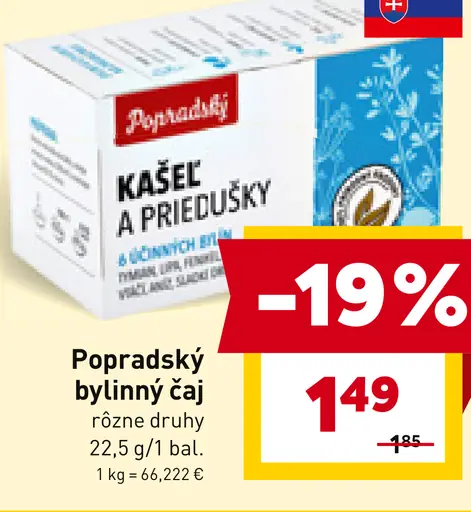 Popradský bylinkový čaj