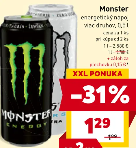 Monster Energetický Nápoj