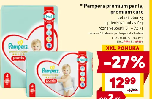 Pampers Premium Pants