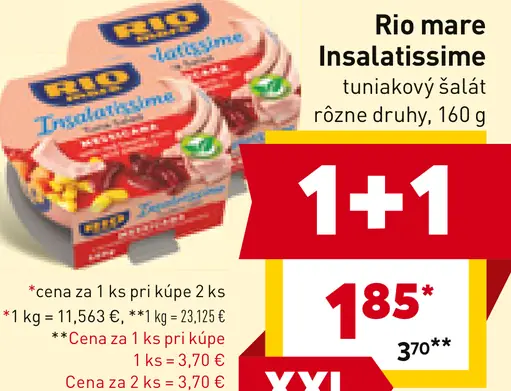 Rio mare Insalatissime tuniakový šalát