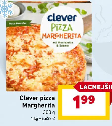 Clever pizza Margherita