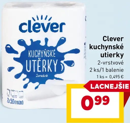 Clever kuchynské utierky