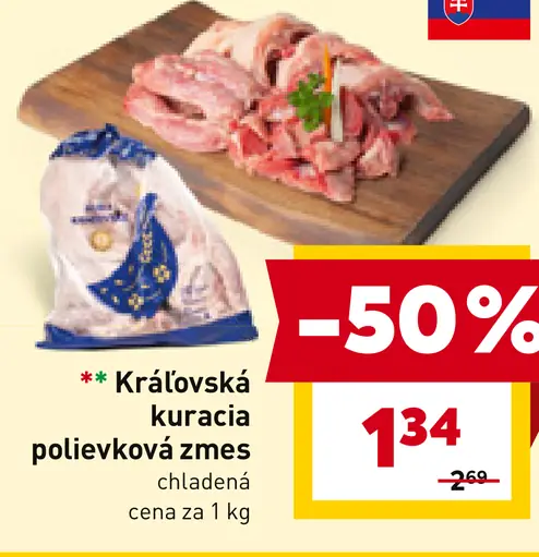 Královská kuracia polievková zmes chladená