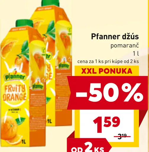 Pfanner džús pomaranč