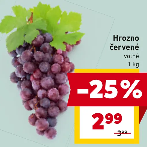 Hrozno červené