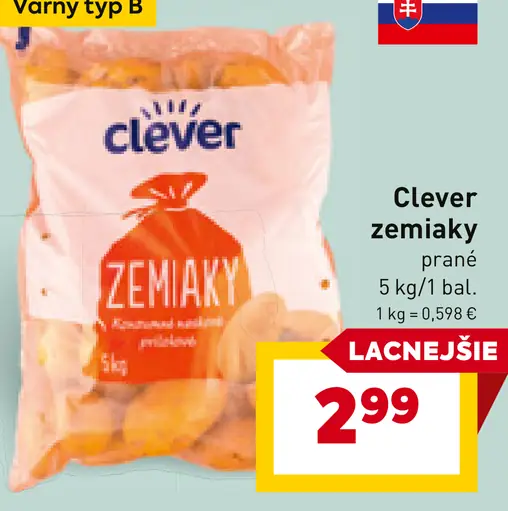 Clever zemiaky