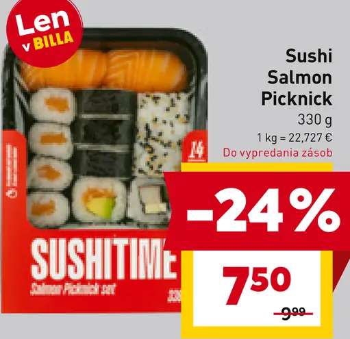Sushi Salmon Picknick