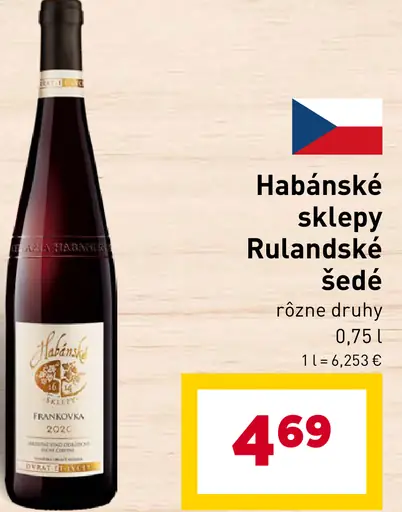 Habánské sklepy Rulandské šedé