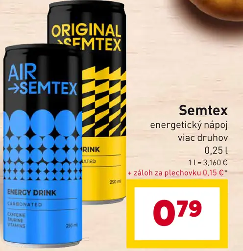 Semtex Energetický Nápoj