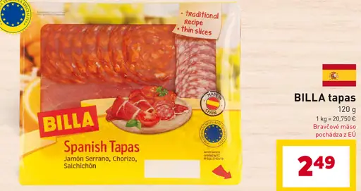 BILLA tapas